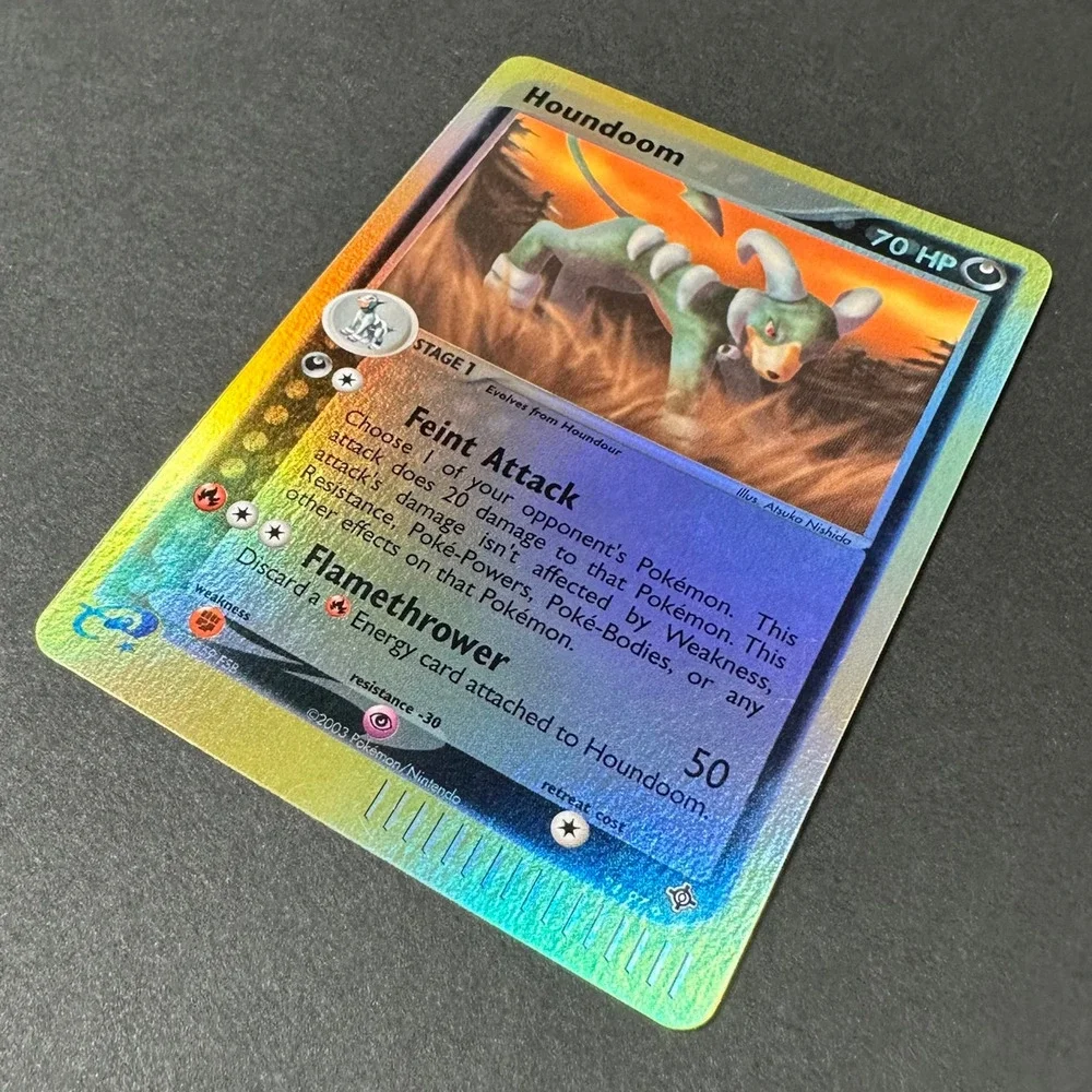 Pokemon TCG Houndoom EX Dragon 34/97 Uncommon Reverse Holo NM/LP